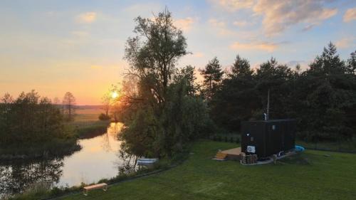 Korczew Ski Chalet | Heaven Reset Spa Luksusowy Glamping Jacuzzi w Naturze Blisko Warszawy