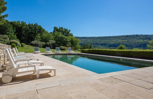 Saint-Martin-de-Castillon House | Heavenly Luberon house,5-7 bedrms, 5-6 bathrms, tennis, pool, stunning views