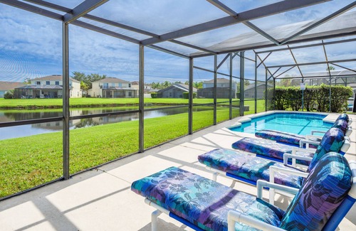 Lakeside Estates House | Heavenly Hideaway - gated community, stunning lake view from private pool, close to all attractions