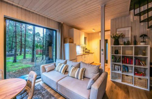 gmina Grabow nad Pilica House | Heban Forest Cabin&SAUNA Starlink