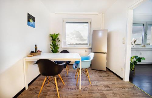 Buntekuh Apartment | HejU - Luxury Aussicht - Kingsize Bed - Kitchen - Bathtub