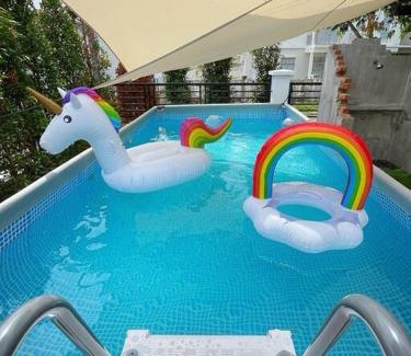 Ulu Tiram House | Heliconia Design Home With Pool BBQ KTV JB AEON Tebrau