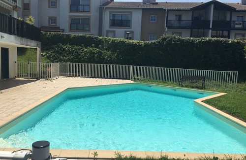 Hendaye Apartment | Hendaye, T2 apartment in quiet residence with swimming pool 5 minutes from the beach