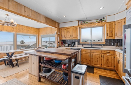 Island Park Cabin | Henry's Lake Views! Private Dock! Cozy Cabin!