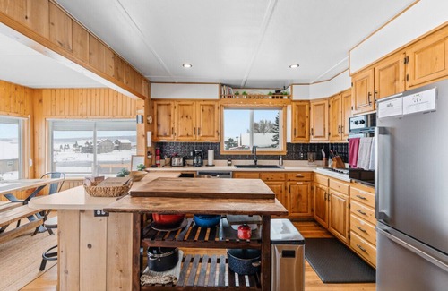 Island Park Cabin | Henry's Lake Views! Private Dock! Cozy Cabin!