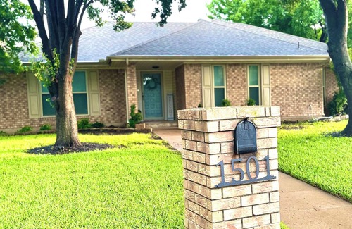 Grand Prairie House | Hermosa Casa Para Disfrutar y Descansar en Texas Céntrica de Parques Estadio
