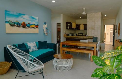 Chicxulub Puerto Apartment | Hermoso Departamento En la Playa