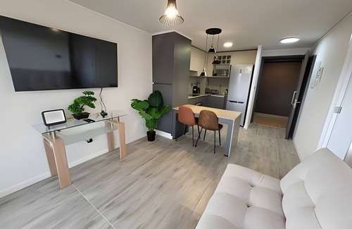 Antofagasta Apartment | Hermoso depto de 1D terraza y vista mar