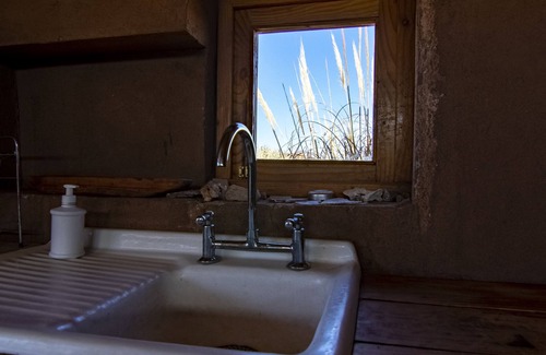 San Pedro de Atacama Ski Chalet | Hermoso Loft con Vista al Volcán Construido con Técnicas Tradicionales , 50 M2