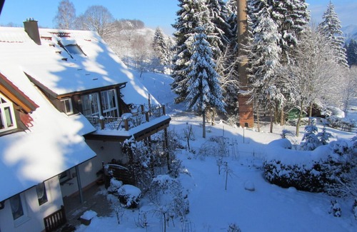 Berghaupten Apartment | Herrlich an Wald u. Wiesenrand,ruhige Lage. Erdgeschoss, Terrasse ,fam. mit Kind