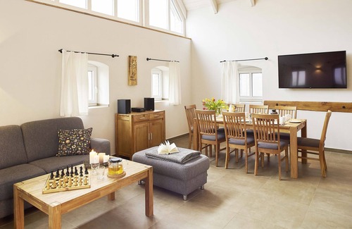 Gorzig House | Hexenhaus mit 120 m² auf 2 1/2 Ebenen für 6+2 Pers., 3 Schlafzimmer, 2 Bäder