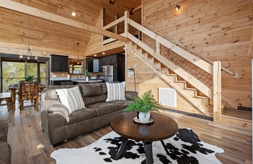 Sevierville Cabin | HGTV Pet Friendly | Hot Tub & Arcade Game Zone