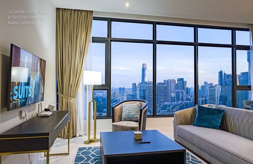 Kampung Datuk Keramat Apartment | Hi End Luxe 3R2B Top Floor Luxury Apartment, 5 mins KLCC, 500mbps Internet