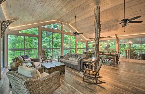 Hiawassee House | Hiawassee Getaway with Hot Tub, Deck and Lake Access!