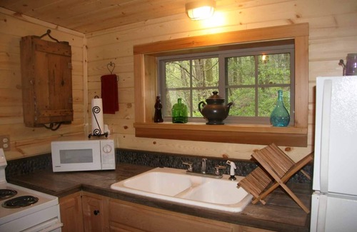 Gerton Cabin | Hickory Nut Lodge, Romantic, Cozy, Amazing Views, Hot Tub, Fireplace, Pets OK