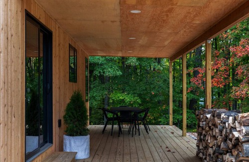 Petoskey Cabin | Hidden Acres Vestur Cabin - Ski Getaway - Hot Tub
