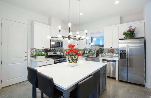 Swede Hill House | Hidden Downtown Gem- SwimSpa&FreeParking& Rooftop DT View; Walk2 Moody&UT&6th St
