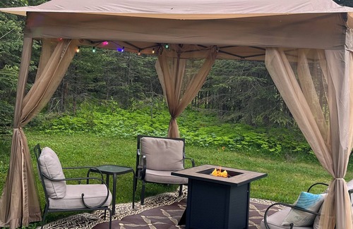 Nikiski Apartment | Hidden Gem Surrounded by Forest Studio Apartment . “No Cleaning Fee’s”