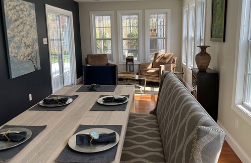 Green Creek House | Hidden Gem at the Shore with Pool & Gas Firepit