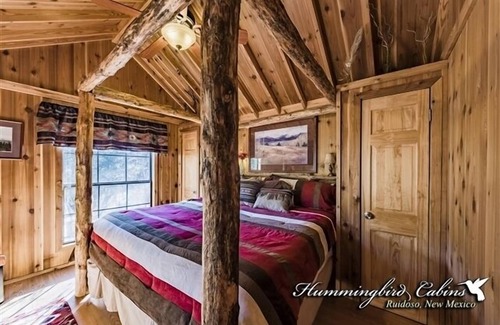 Ruidoso Cabin | Hideout Cabin: 'Perfect couples Hideout' With hot tub.