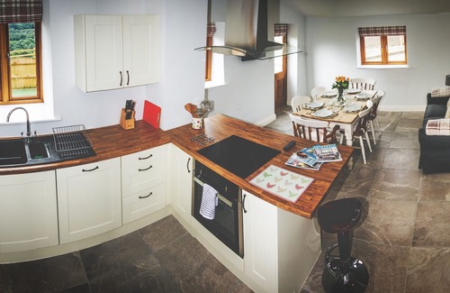 New Mills House | High Peak converted barn with private garden and stunning views