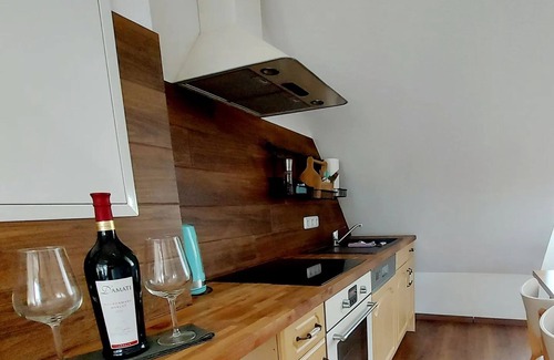 Greifswald Apartment | High-quality vacation apartment right on the water with balcony