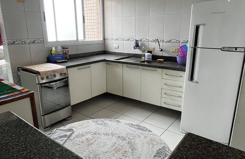 Tupi Apartment | HIGH STANDARD BUILDING Praia Grande - Vila Tupi Open Swimming Pool