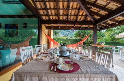 Jardim Carolina House | High standard house, right on the sand - Praia da Fortaleza - Ubatuba