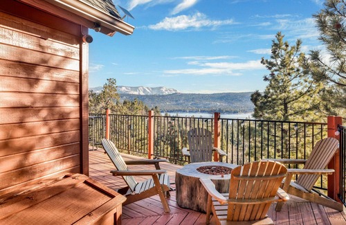 Fawnskin Cabin | High-top Lakeview Chateau #2520