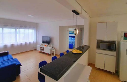 Porchat Island Apartment | High view of Porchat Island, lots of space, comfort, technology and unique view
