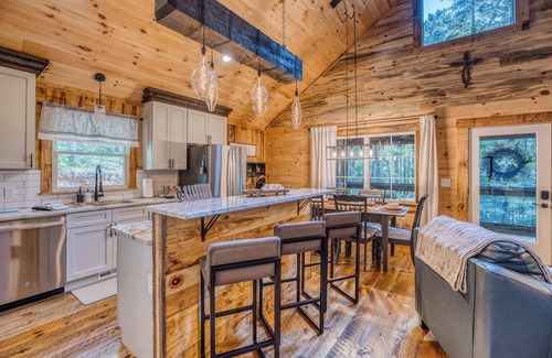 Blue Ridge Cabin | Higher Hopes - pets, hot tub, games, fire pit