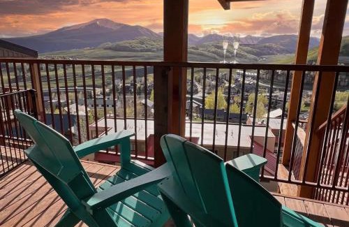 Crested Butte Apartment | Highest Condo in CB with Stunning Views from Porch