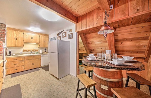 Trinity Center Cabin | Hike & Fish, < 1 Mi to Trinity Lake: Rustic Cabin!