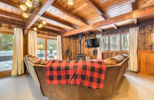 Bellaire House | Hike, Golf and Explore Cabin with Deck in Bellaire!