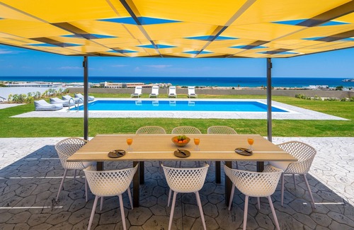 Kolymbia Villa | Hill and Sea View Villa Up To 8