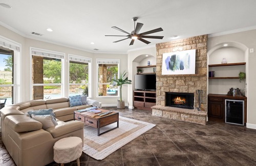 Dripping Springs House | Hill Country Haven Getaway- 16 Acres with Private Pool + Pet Friendly!