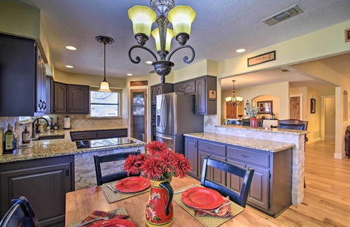 Fredericksburg House | Hill Country Winery Escape w/Lavish Backyard