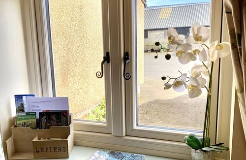 Grinshill Apartment | Hill Farm Studio near Shrewsbury. Pet-friendly and on The Shropshire Way!