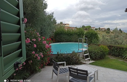 Carmignano Apartment | HILLS OVERLOOKING FLORENCE, TUSCANY, GREAT VIEW, PRIVATE POOL, GARDEN