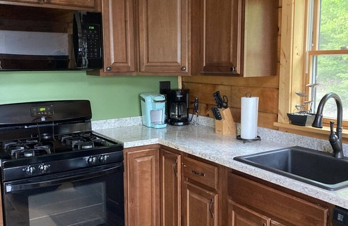Schroon Lake Cabin | Hillside ADK Log Cabin with beautiful Schroon Lake views - 5 minutes to village!