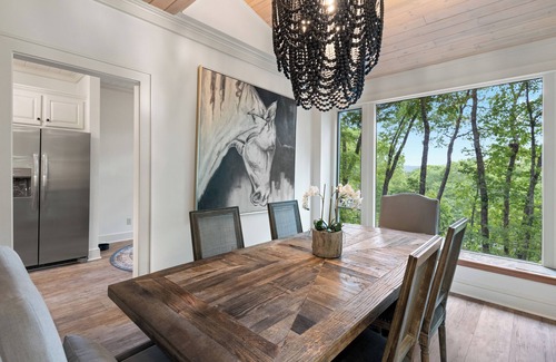 Highlands Hills Cabin | Hillside Terrace | Serene Mountain Retreat With Breathtaking Mountain Views