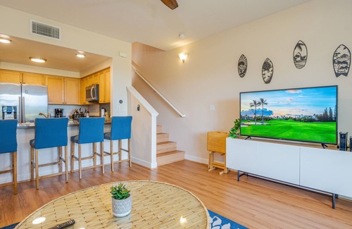 Kapolei Condo | Hillside Villas 1496-2: Elegant 3BR in Ko Olina with Spacious Lanai