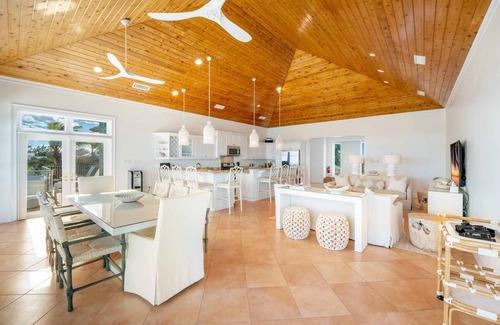 North Side House | Hilltime: Beach House w/Pool, Backyard Snorkeling & Oceanfront Terraces in Rum Point!