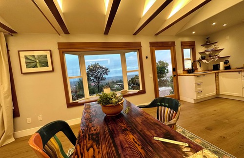 Morro Hills House | Hilltop 360° ocean to mountain view, pool, spa, orchard, lush gardens Sanctuary