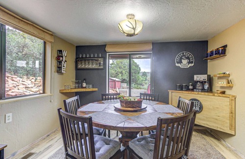 Strawberry Cabin | Hilltop Aframe Cabin with Loft & Views, Views!