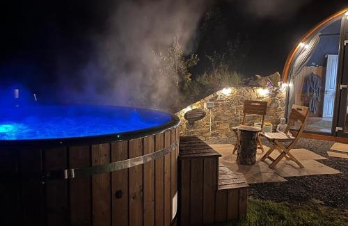 Silverbridge Apartment | Hilltop Hideaway - Secluded pod with private hot tub