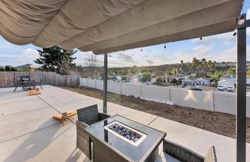 Poway House | Hilltop Home Hot Tub BBQ Game Room Self Check-In