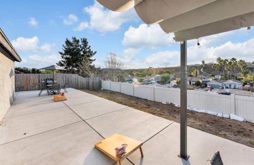 Poway House | Hilltop Home Hot Tub BBQ Game Room Self Check-In