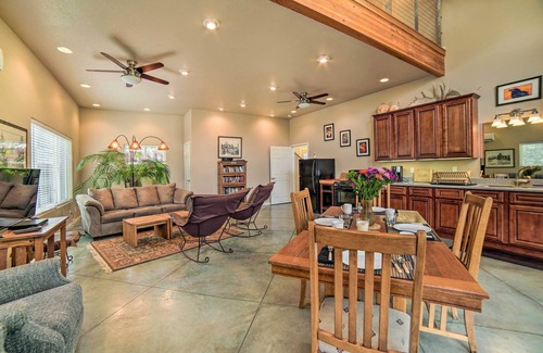 Vichy Springs Apartment | 'Hilltop Loft' Ukiah Vacation Rental!