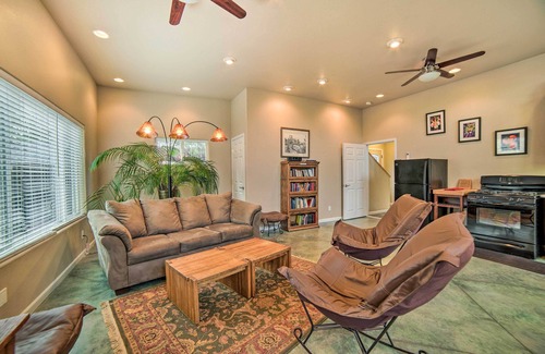 Vichy Springs Apartment | 'Hilltop Loft' Ukiah Vacation Rental!